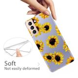 Gumový kryt PAINTED na Samsung Galaxy S22 5G - Yellow Chrysanthemum