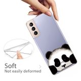 Gumový kryt DRAWING na Samsung Galaxy S22 Plus 5G - Panda