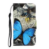 Peneženkové 3D pouzdro DRAWING na Samsung Galaxy S22 Plus 5G - A Butterfly