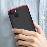 Plastový kryt GKK na iPhone 13 Mini - Černočervená