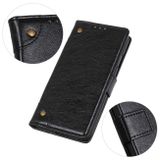 Peněženkové kožené pouzdro COPPER pro Samsung Galaxy A03 - Černá