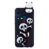 Gumový 3D kryt na Huawei Y7 (2019) - Three Pandas