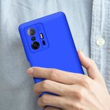 Gumový kryt GKK pro Xiaomi Mi 11T / 11T Pro - Modrá