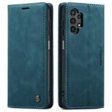 Peněženkové kožené pouzdro CaseMe pro Samsung Galaxy A04s - Modrá