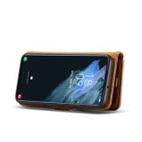 Peneženkové kožené pouzdro DG.MING na Samsung Galaxy S22 Plus 5G - Hnedá