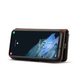 Peneženkové kožené pouzdro DG.MING na Samsung Galaxy S22 Plus 5G - Šedá