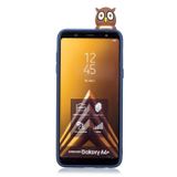 Gumový kryt 3D pro Samsung Galaxy A6 - Blue Owl