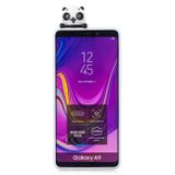 Gumový 3D kryt na Samsung Galaxy A9 (2018) - Panda