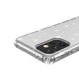 Gumový Třpyt kryt na Samsung Galaxy A33 5G - Bíla