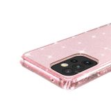 Gumový Třpyt kryt na Samsung Galaxy A33 5G - Ružová