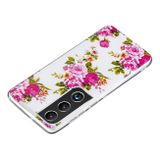 Gumový kryt LUMINOUS na Samsung Galaxy S22 5G - Rose Flower