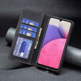Peneženkové kožené pouzdro MAGNETIC na Samsung Galaxy A33 5G - Černá