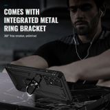 Kryt Magnetic Holder Armor Shockproof pro Samsung Galaxy A73 5G - Černá