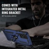 Kryt Magnetic Holder Armor Shockproof pro Samsung Galaxy A73 5G - Modrá