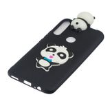 Gumový kryt 3D Cartoon Patternna Huawei  P Smart Z -Blue Bow Panda