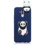 Gumový 3D kryt pro Huawei Mate 20 Lite - Panda