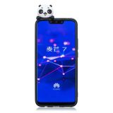 Gumový 3D kryt pro Huawei Mate 20 Lite - Blue Bow Panda