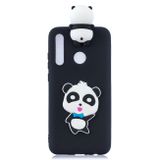 Gumový 3D kryt na Huawei P30 Lite - Blue Bow Panda