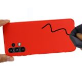 Gumový kryt COLOR na Samsung Galaxy A13 - Červená
