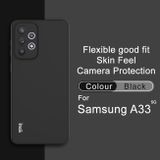 Gumový kryt IMAK na Samsung Galaxy A33 5G - Černá