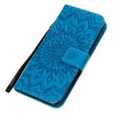 Peněženkové pouzdro na Samsung Galaxy S20 - Sun Print  -modrá
