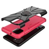 Gumový kryt SHOCKPROOF pro Samsung Galaxy A03 - Růžově červená