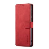 Peneženkové kožené pouzdro DG.MING na Samsung Galaxy A33 5G - Červená