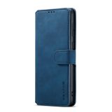 Peneženkové kožené pouzdro DG.MING na Samsung Galaxy A33 5G - Modrá