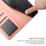 Peneženkové kožené pouzdro BUTTERFLY na Oppo A54 5G - Ružová