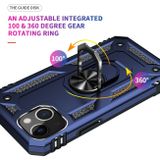 Ring Holder kryt Shockproof pro iPhone 14 – Modrá