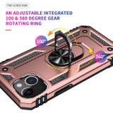 Ring Holder kryt Shockproof pro iPhone 14 – Růžově zlatá