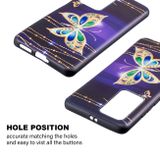 Gumový kryt  na  Huawei P40 Pro  - Embossment Patterned -Big Butterfly