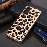 Gumový kryt   Plating Marble Pattern na Samsung Galaxy S20-Leopard