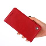 Peněženkové kožené pouzdro NON-MAGNETIC pro Samsung Galaxy A03 - Červená