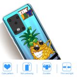Gumový kryt na Samsung Galaxy S20 Ultra - Painted TPU - ananas