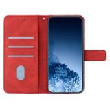 Peněženkové kožené pouzdro Mandala pro Samsung Galaxy A73 5G - Červená