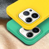 Gumový kryt Shockproof pro iPhone 14 - Žlutá
