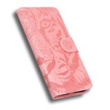 Peňeženkové kožené pouzdro TIGER pro Honor X8 4G – Růžová