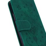 Peňeženkové kožené pouzdro ROSE pro Honor X8 4G 2022 – Zelená