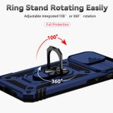 Ring Holder kryt SLIDING pro iPhone 14 – Modrá