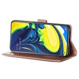 Peňeženkové kožené pouzdro na Samsung Galaxy A80 - Ružovozlatý