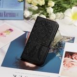 Peňeženkové kožené pouzdro na Samsung Galaxy A80 - Černý