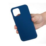 Gumový kryt SILICONE na iPhone 14 Pro - Cobalt Blue