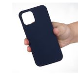 Gumový kryt SILICONE na iPhone 14 Pro - Midnight Blue