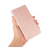 Peněženkové kožené pouzdro CROSS pro Samsung Galaxy A03 - Růžová