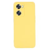 Pryžový kryt Pure Color na Oppo A57/A57s - Žlutá