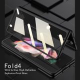 Plastový kryt GKK Litchi pro Samsung Galaxy Z Fold4 - Šedá