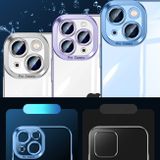 Pryžový kryt Crystal na iPhone 13 Mini - Silver White