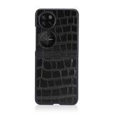 Plastový kryt BAMBOO na Huawei P50 Pocket - Černá