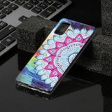 Gumový kryt Luminous pro Samsung Galaxy A41 - Half-Flower